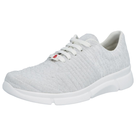 Berkemann Sneaker 05115-104 PINAR Comfortknit weiß/silber/Lurex