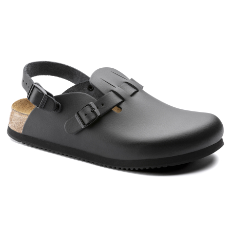 BIRKENSTOCK Kay 1018226+ 1018227 Clogs mit Weichbettung, rutschfeste Superlaufsohle, Leder