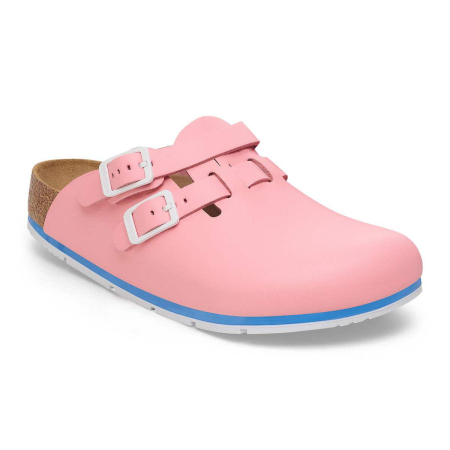 BIRKENSTOCK Clog KAY pro 1026179 + 1026208 Superlauf 2.0, coral shell Leder