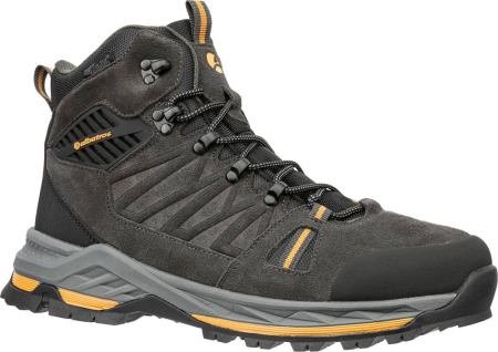 ALBATROS Terano grey CTX mid, 676470, Wanderschuhe Trekking- Outdoorschuhe mit atmungsaktiver Membrane, Veloursleder