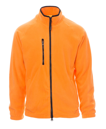 Winter Fleecejacke NORWAY für Damen und Herren, 100% Polar-Fleece 280g, orange